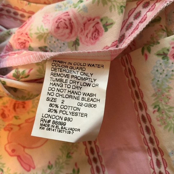 Eleanor Rose Garden Bunnies Dress - Picture 11 of 15